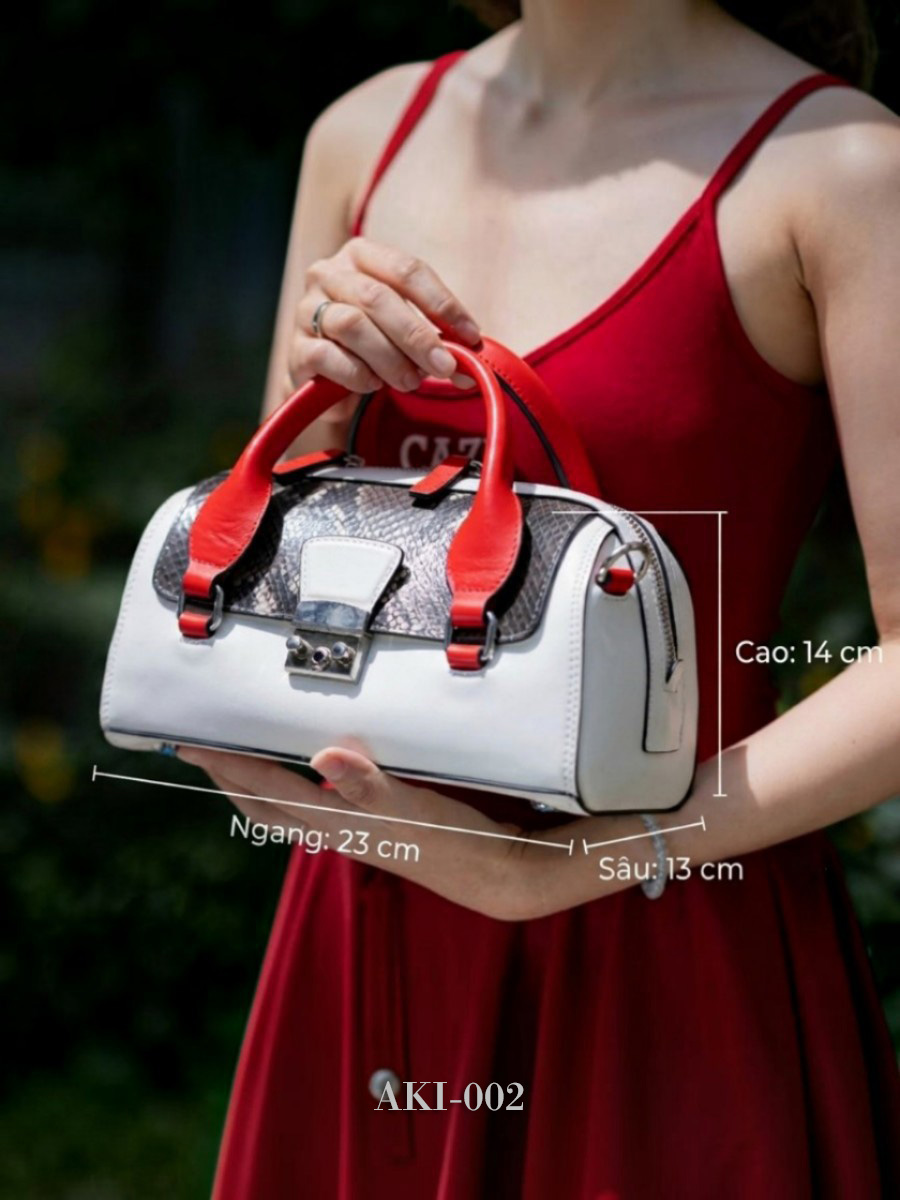AKI-002 Túi thời trang da thật 3 AKI-002 Túi thời trang da thật - Ảnh 3