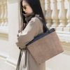 ATHENA-073 Túi Tote Da Lộn Phối Da Bò Trơn 15 ATHENA-073 Túi Tote Da Lộn Phối Da Bò Trơn - Ảnh 8