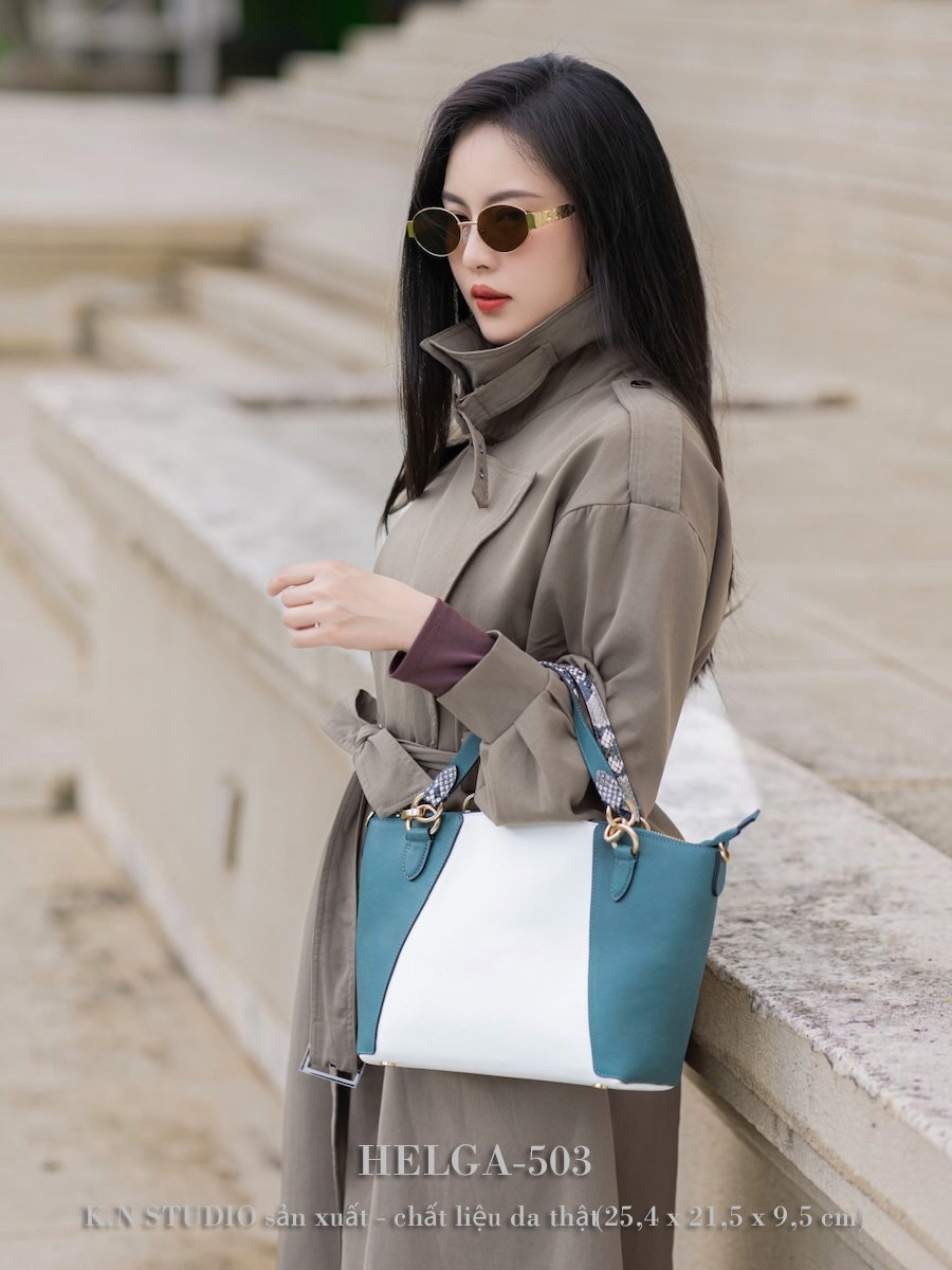 HELGA-503 Túi Tote Da Bò Cao Cấp 3 HELGA-503 Túi Tote Da Bò Cao Cấp - Ảnh 3