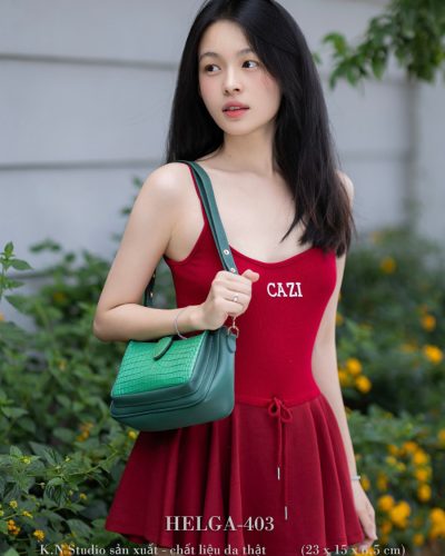 HELGA-403 Túi Đeo Vai Da Bò