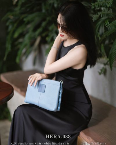 HERA-038 Túi Xách Đeo Vai Da Bò - Bao Thư Tối Giản