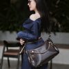 PLENTY-512 Túi Xách Da Bò Đeo Vai Cỡ Lớn