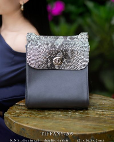 TIFFANY-209 Túi Xách Da Bò Tinh Tế Tối Giản