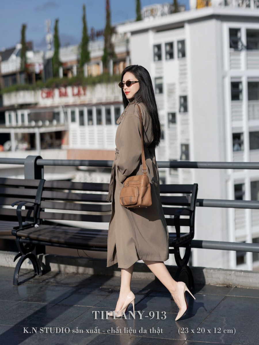 TIFFANY-913 Túi Đeo Chéo Da Bò Cao Cấp Đa Ngăn Tiện Lợi & Phong Cách 7 TIFFANY-913 Túi Đeo Chéo Da Bò Cao Cấp Đa Ngăn Tiện Lợi & Phong Cách - Ảnh 7