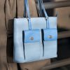 TIFFANY-903-Túi Tote Da Bò Thật Công Sở - Ảnh 2