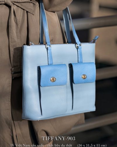 Trang Chủ 30 Alternative view of TIFFANY-903-Túi Tote Da Bò Thật Công Sở